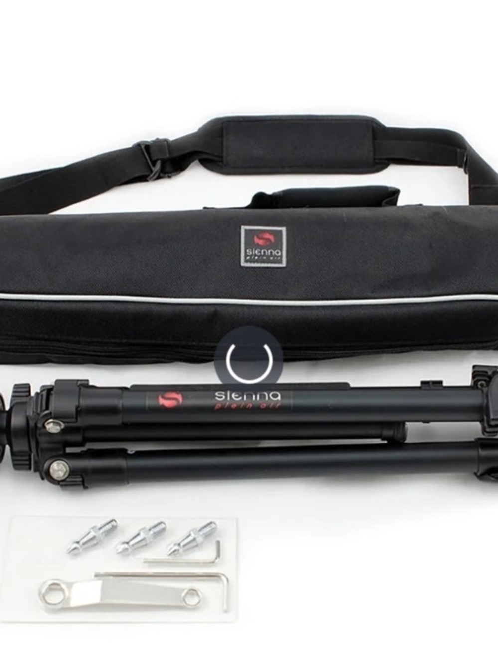 Black Camera Tripod with Carry Case